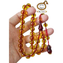 Osmanlı Benzetme Sıkma Kehribar Tesbih Lt1222
