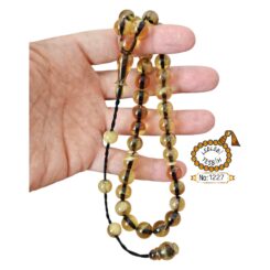 Osmanlı Benzetme Sıkma Kehribar Tesbih Lt1227