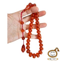 Osmanlı Benzetme Sıkma Kehribar Tesbih Lt1267