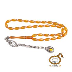 Ufak - Küçük Boy Ateş Kehribar Tesbih Lt1440