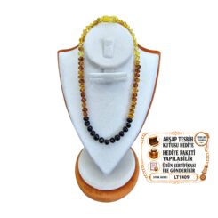 Damla Kehribar Bebek Kolyesi Lt1409